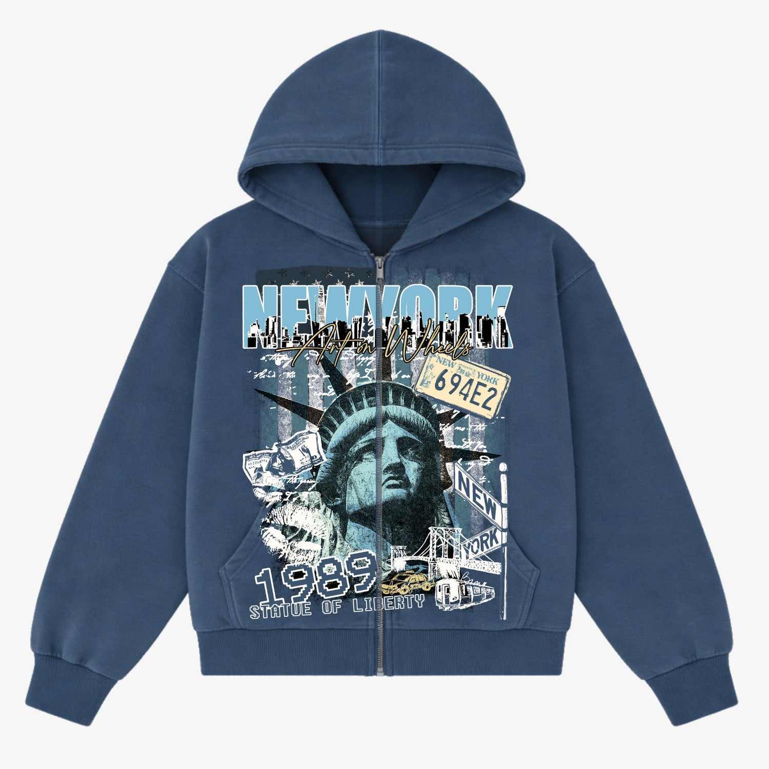 NYC Zip Hoodie