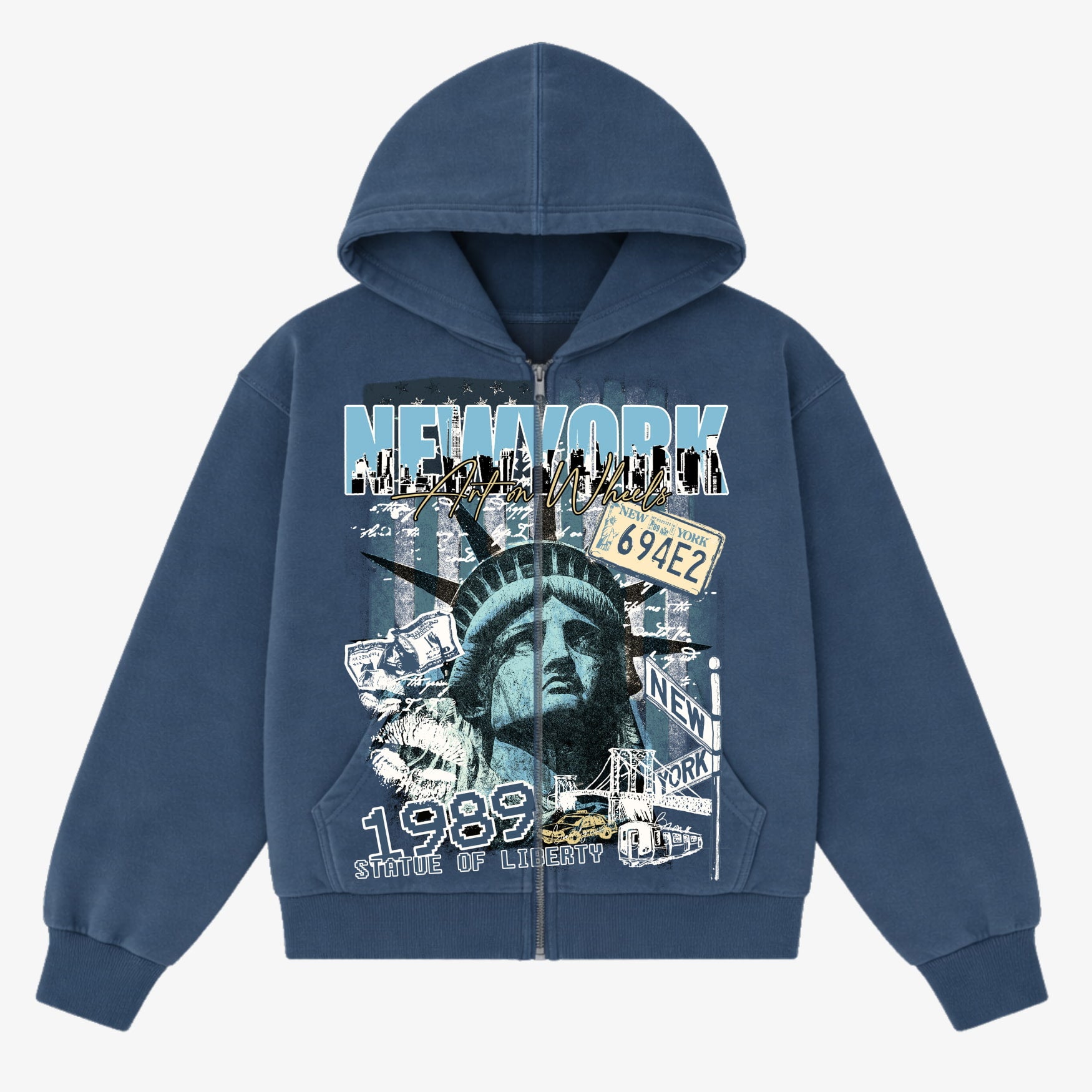 NYC Zip Hoodie