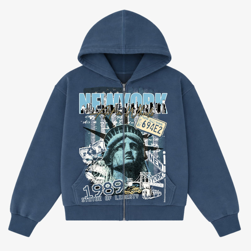 NYC Zip Hoodie