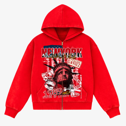 NYC Zip Hoodie