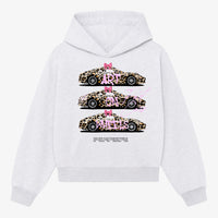 Grey Coquette hoodie