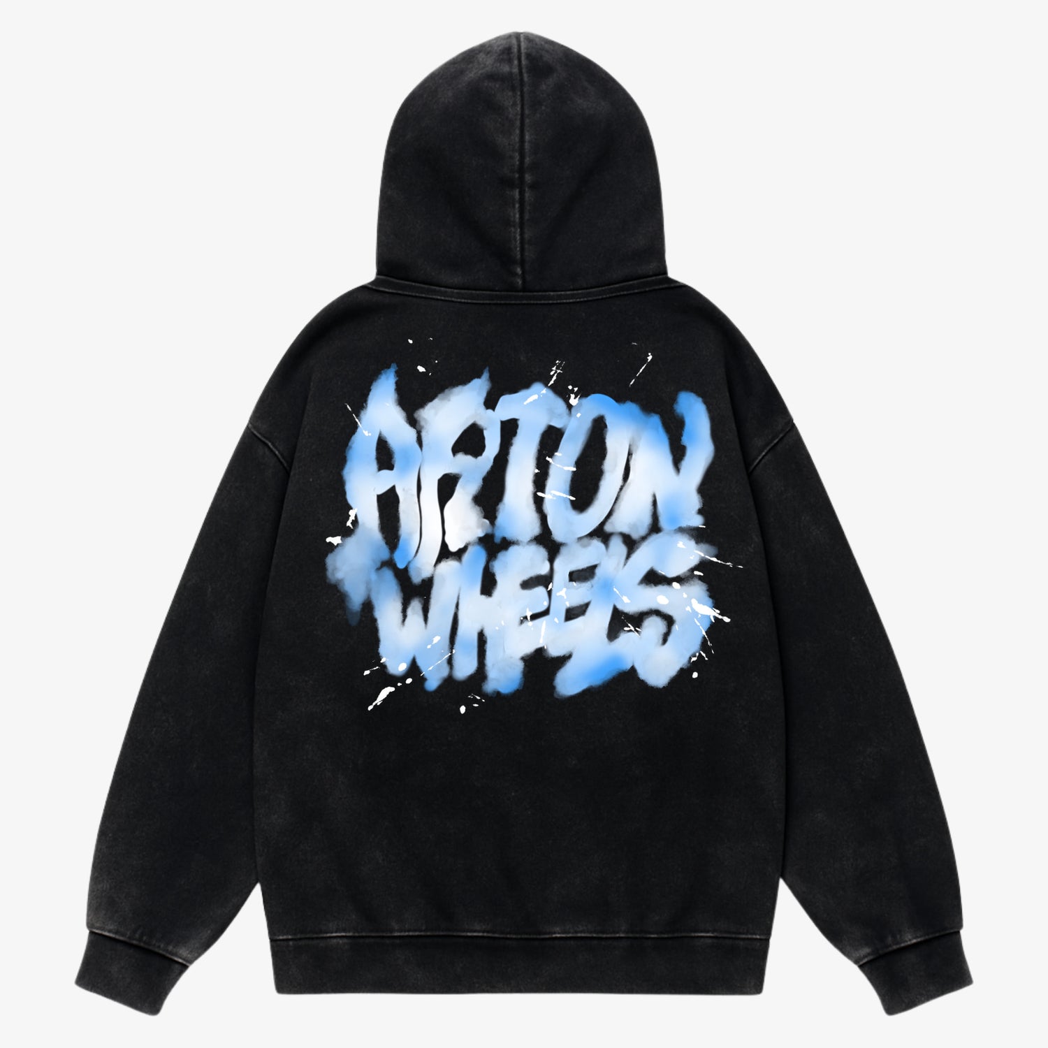 ARTONWHEELS Graff washed hoodie