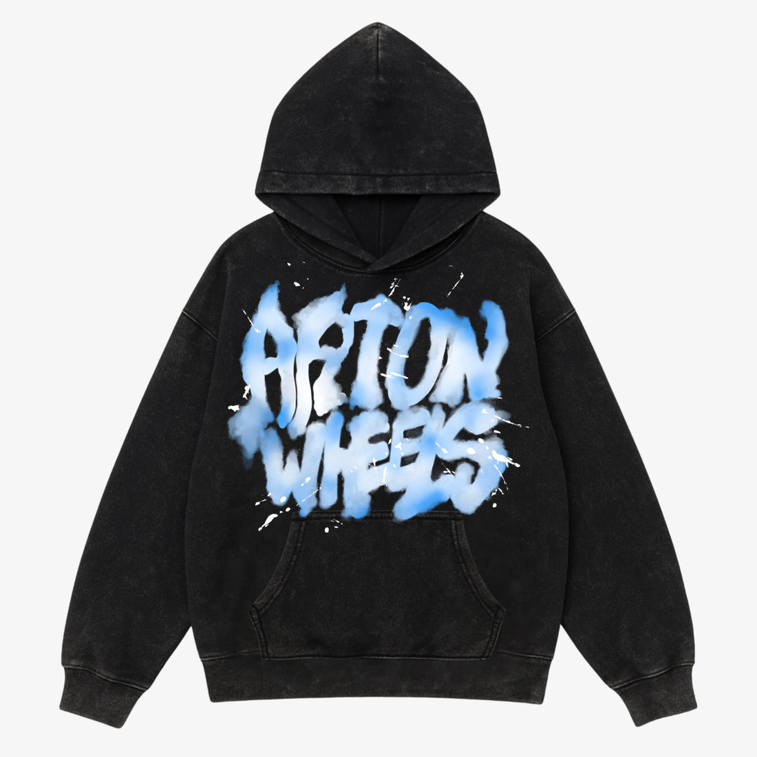 ARTONWHEELS Graff washed hoodie