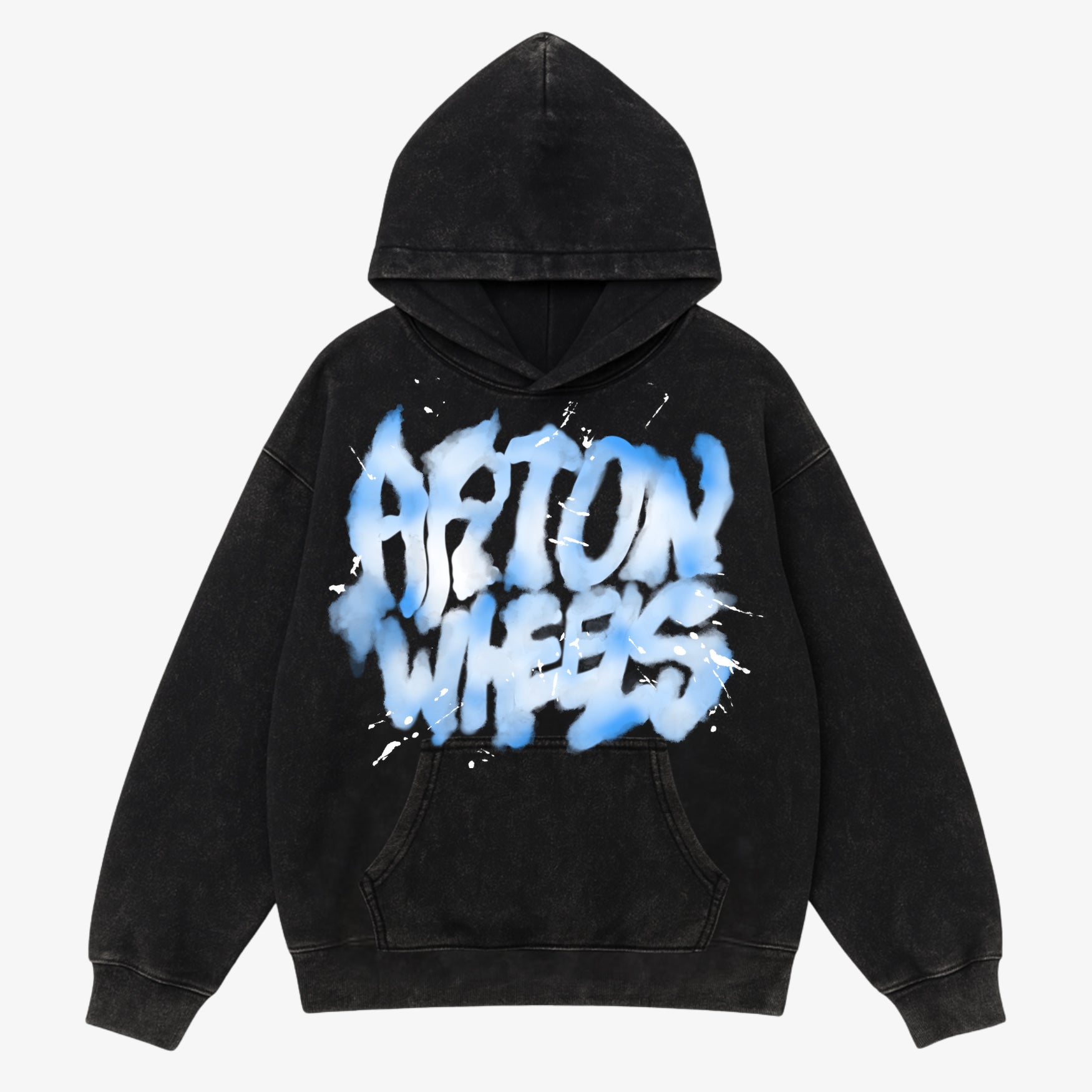 ARTONWHEELS Graff washed hoodie