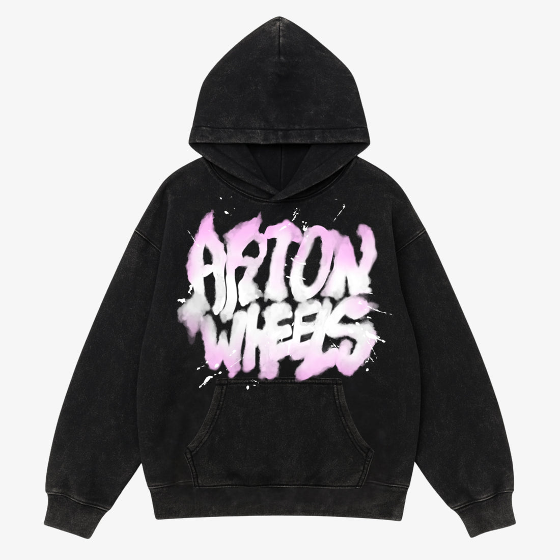 ARTONWHEELS Graff washed hoodie