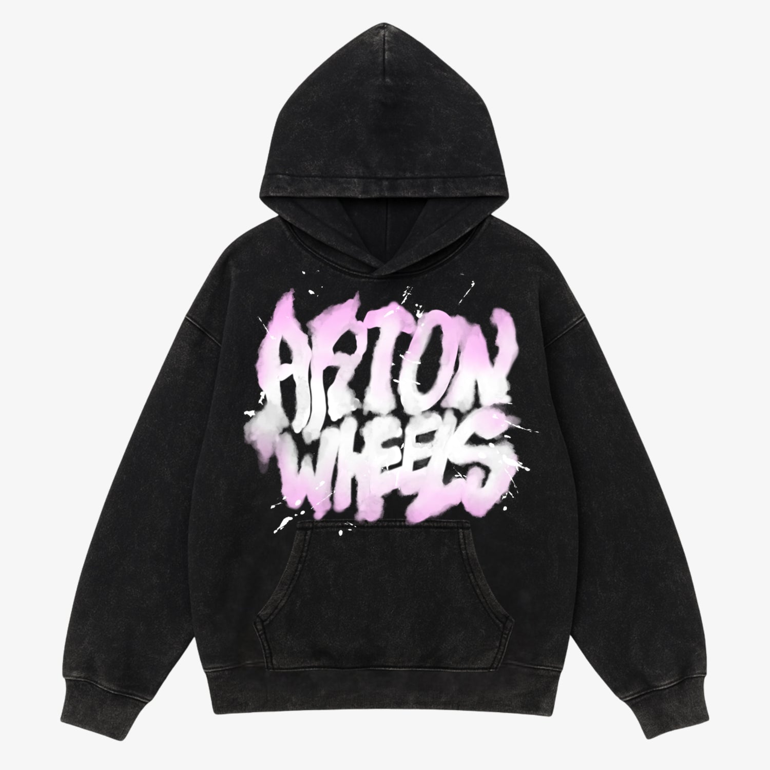 ARTONWHEELS Graff washed hoodie