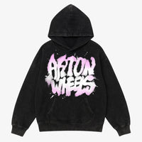 ARTONWHEELS Graff washed hoodie