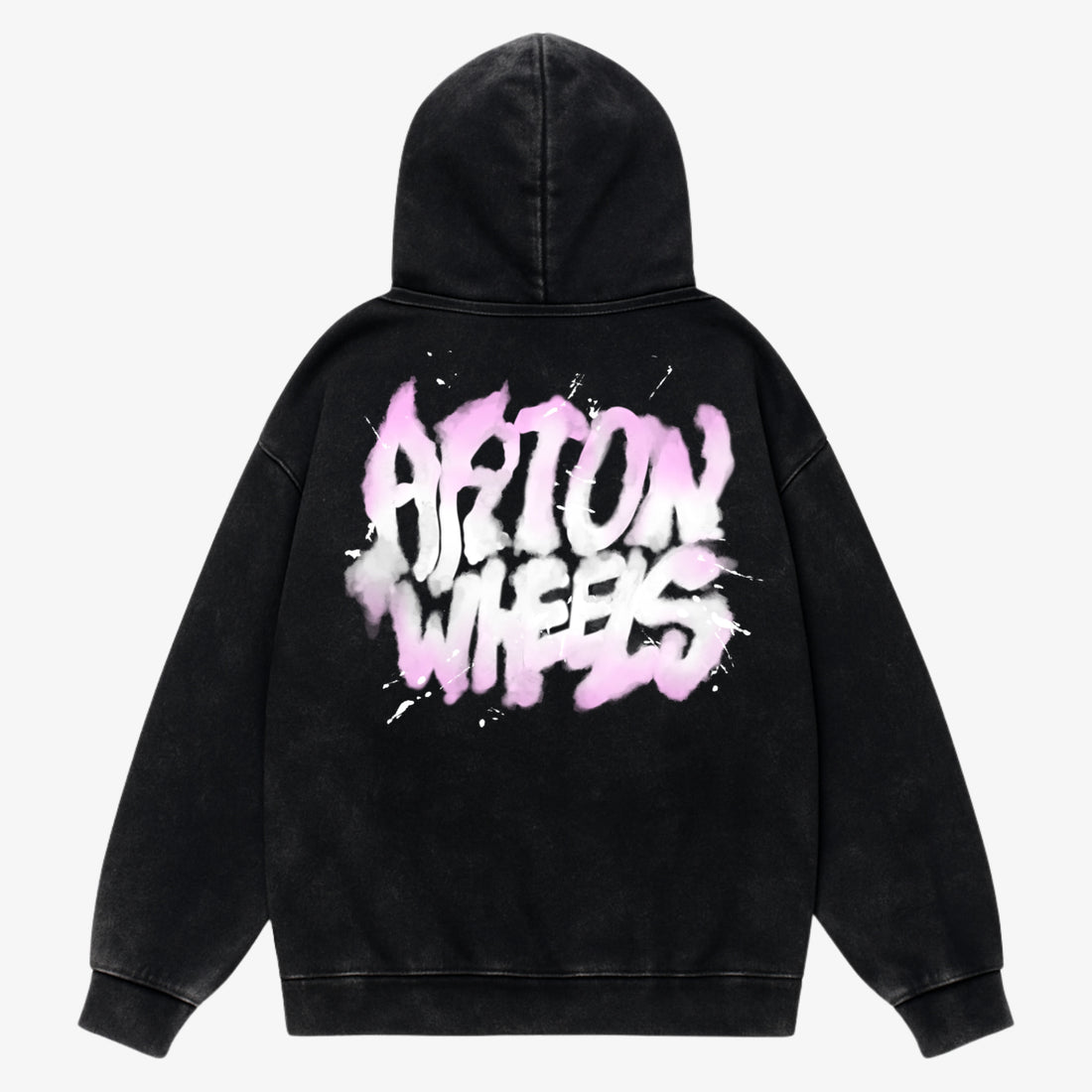 ARTONWHEELS Graff washed hoodie
