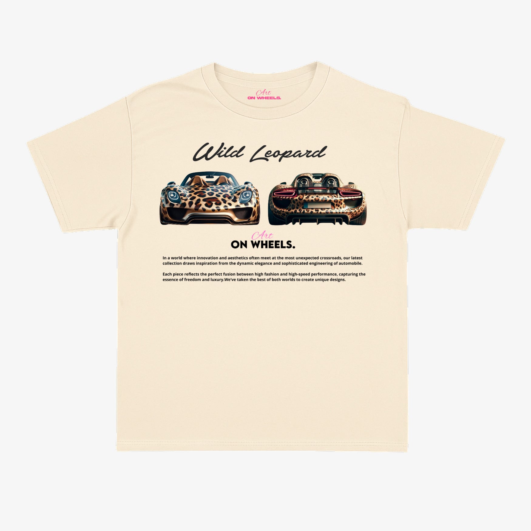 Wild leopard Baby tee