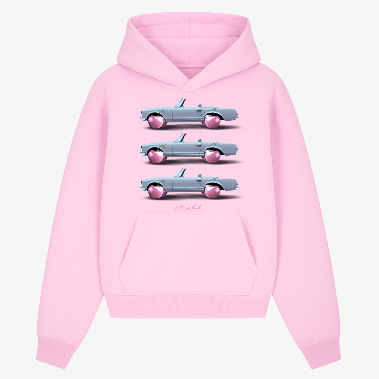 Blue Cherry Ride Hoodie