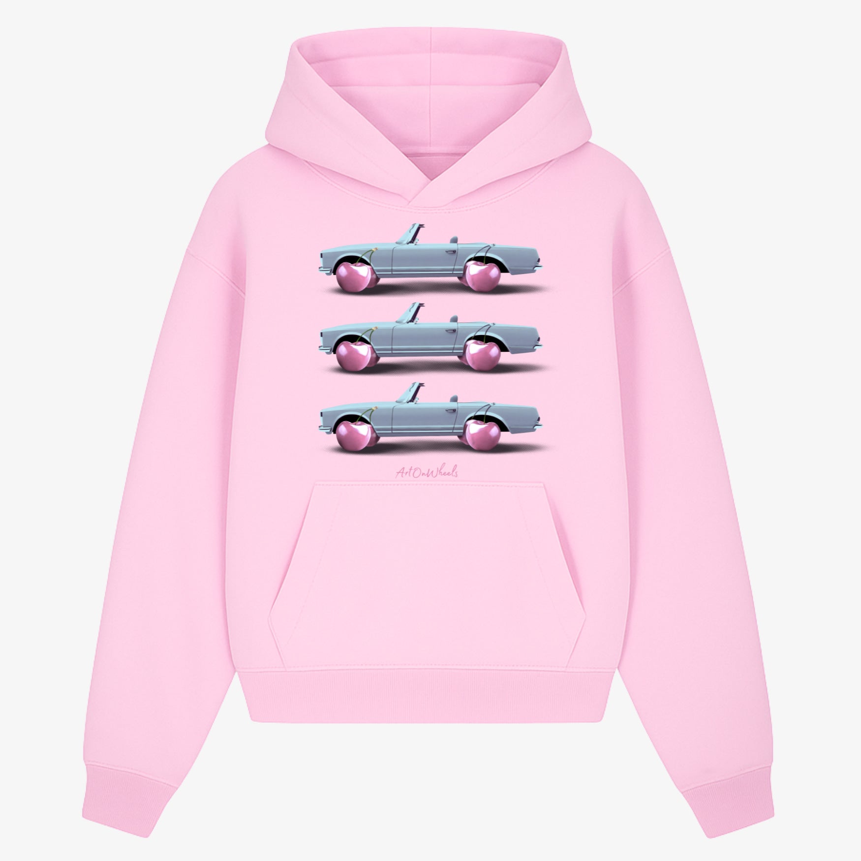 Blue Cherry Ride Hoodie
