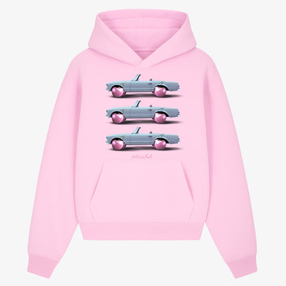 Blue Cherry Ride Hoodie