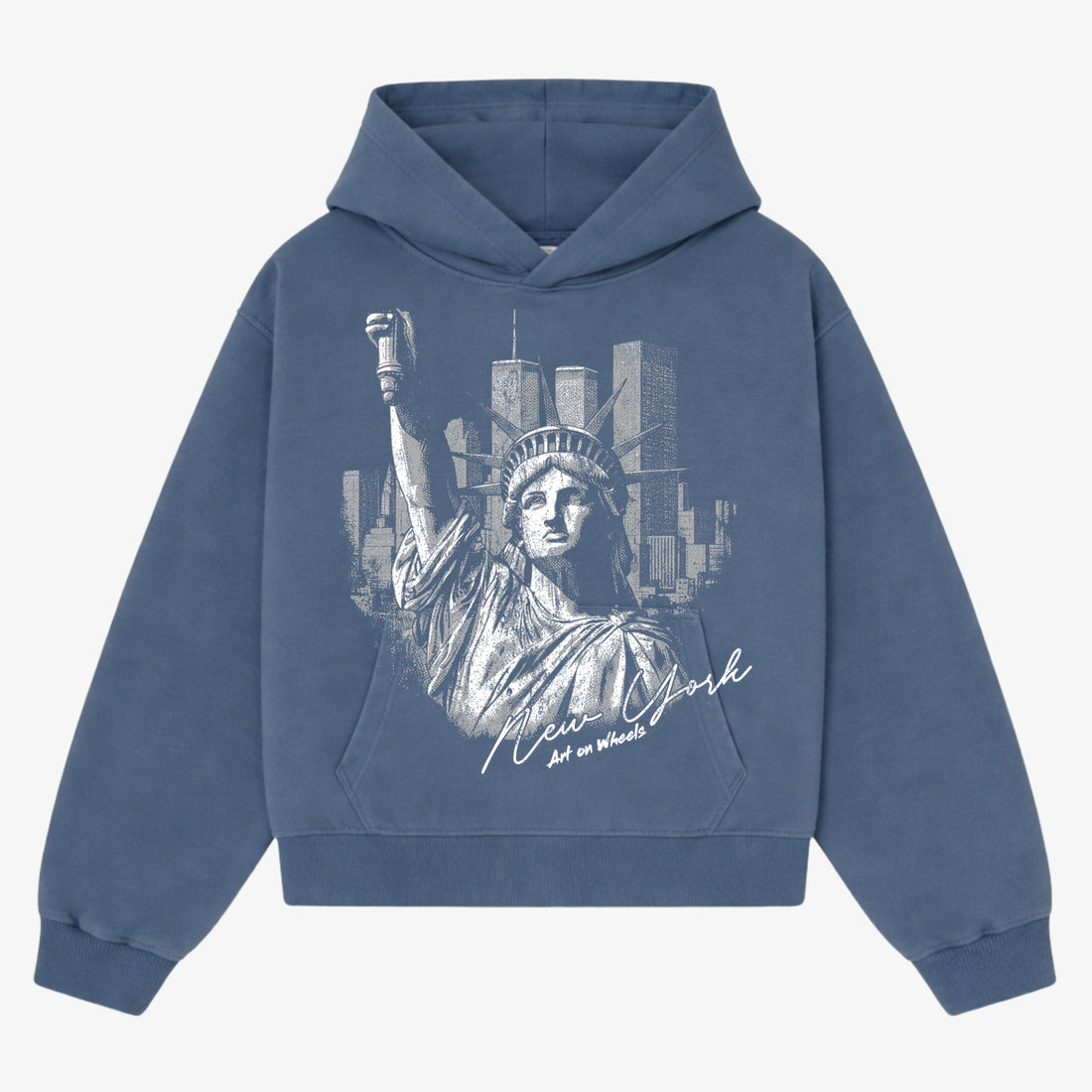 Blue NYC dream hoodie