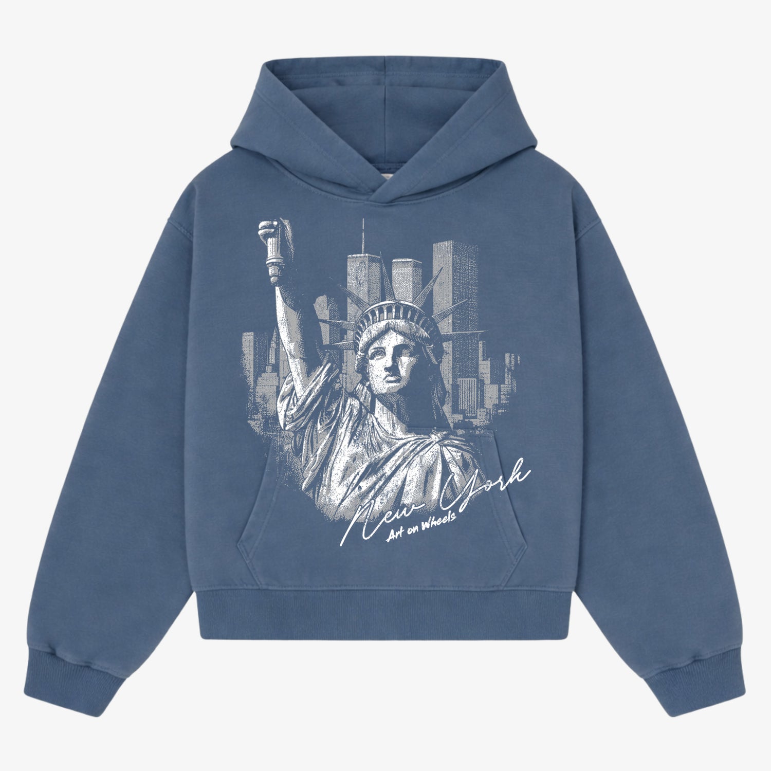 Blue NYC dream hoodie