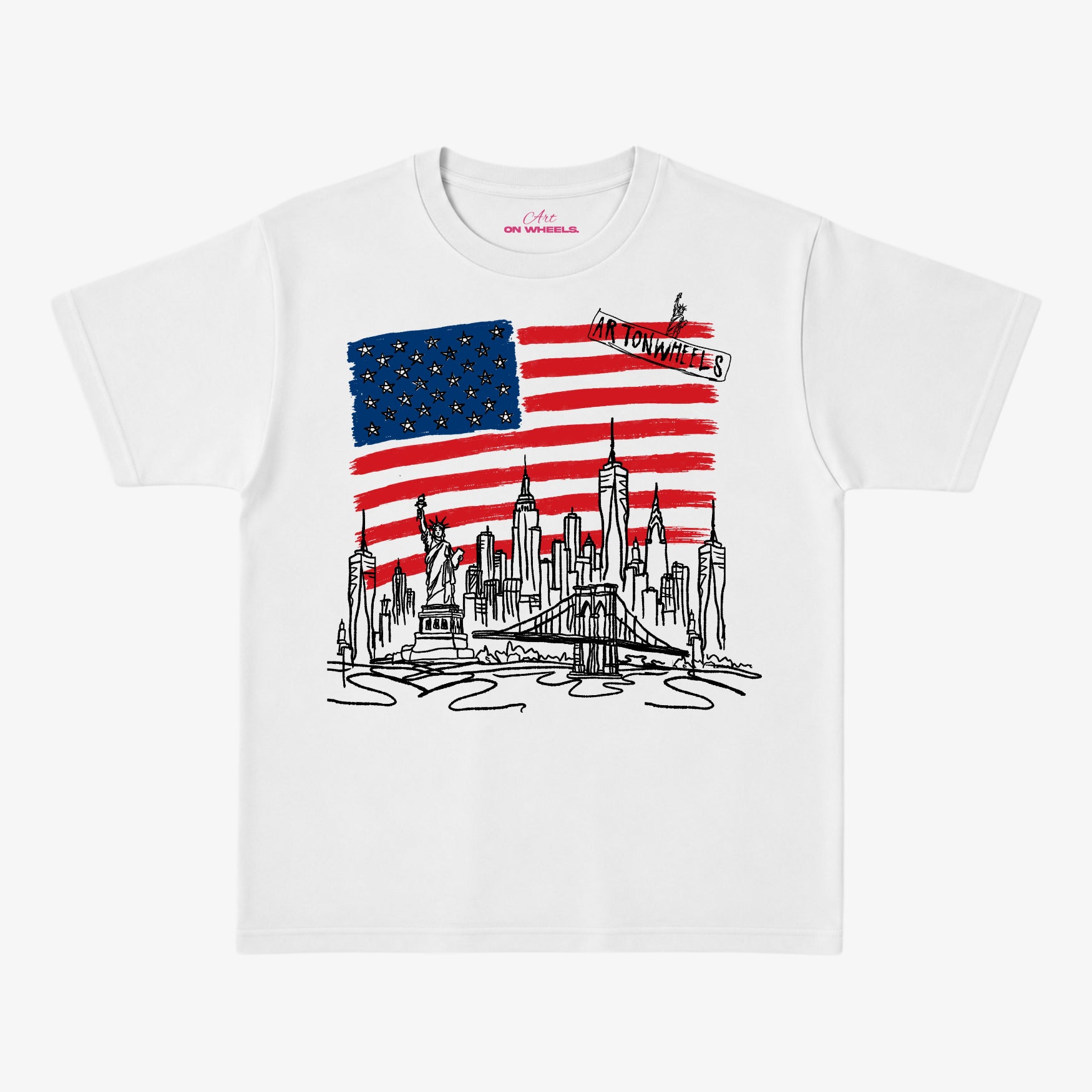 NYC Graff Baby Tee
