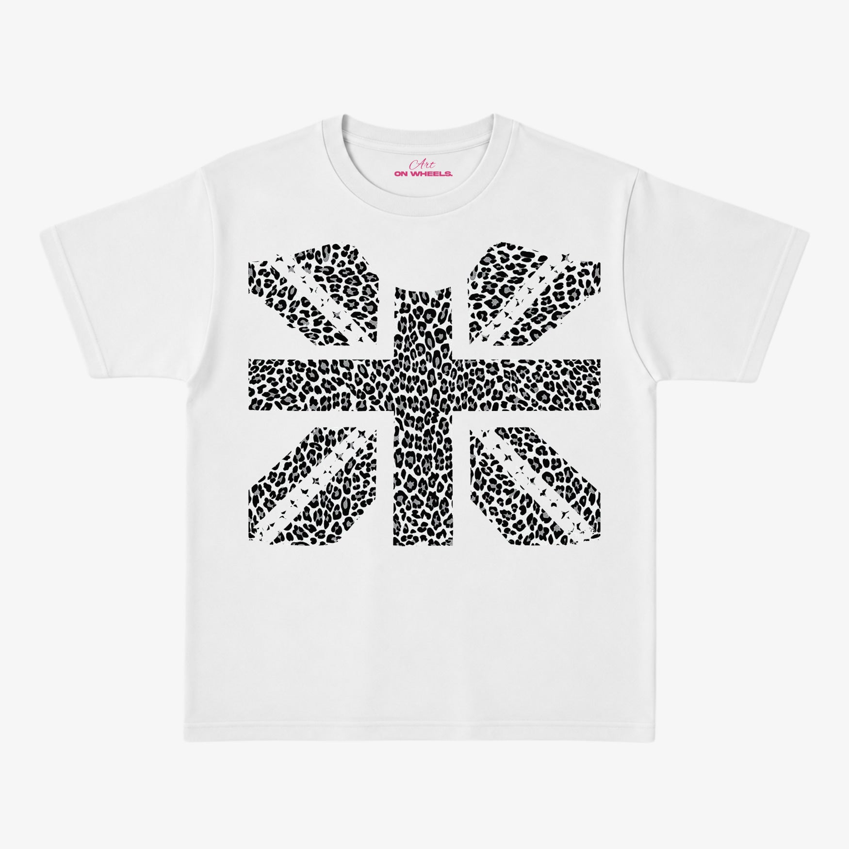 Leopard Flag Baby Tee