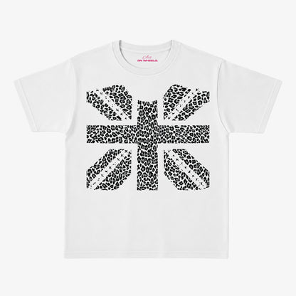 Leopard Flag Baby Tee