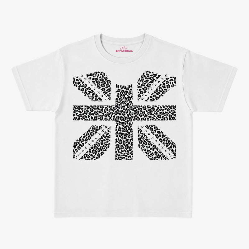 Leopard Flag Baby Tee