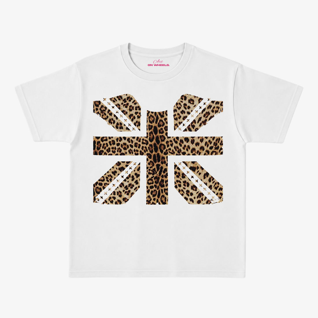 Leopard Flag Baby Tee