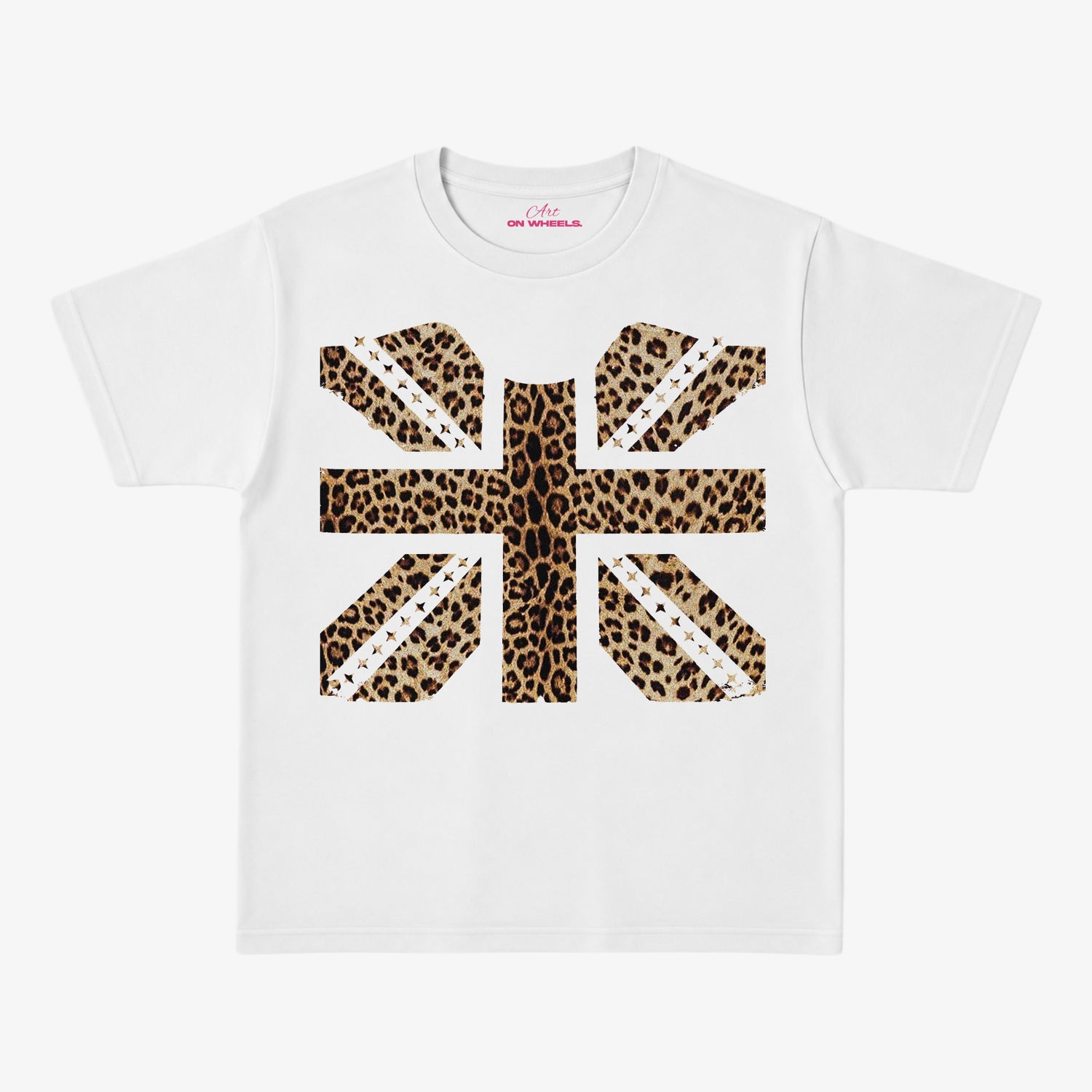 Leopard Flag Baby Tee