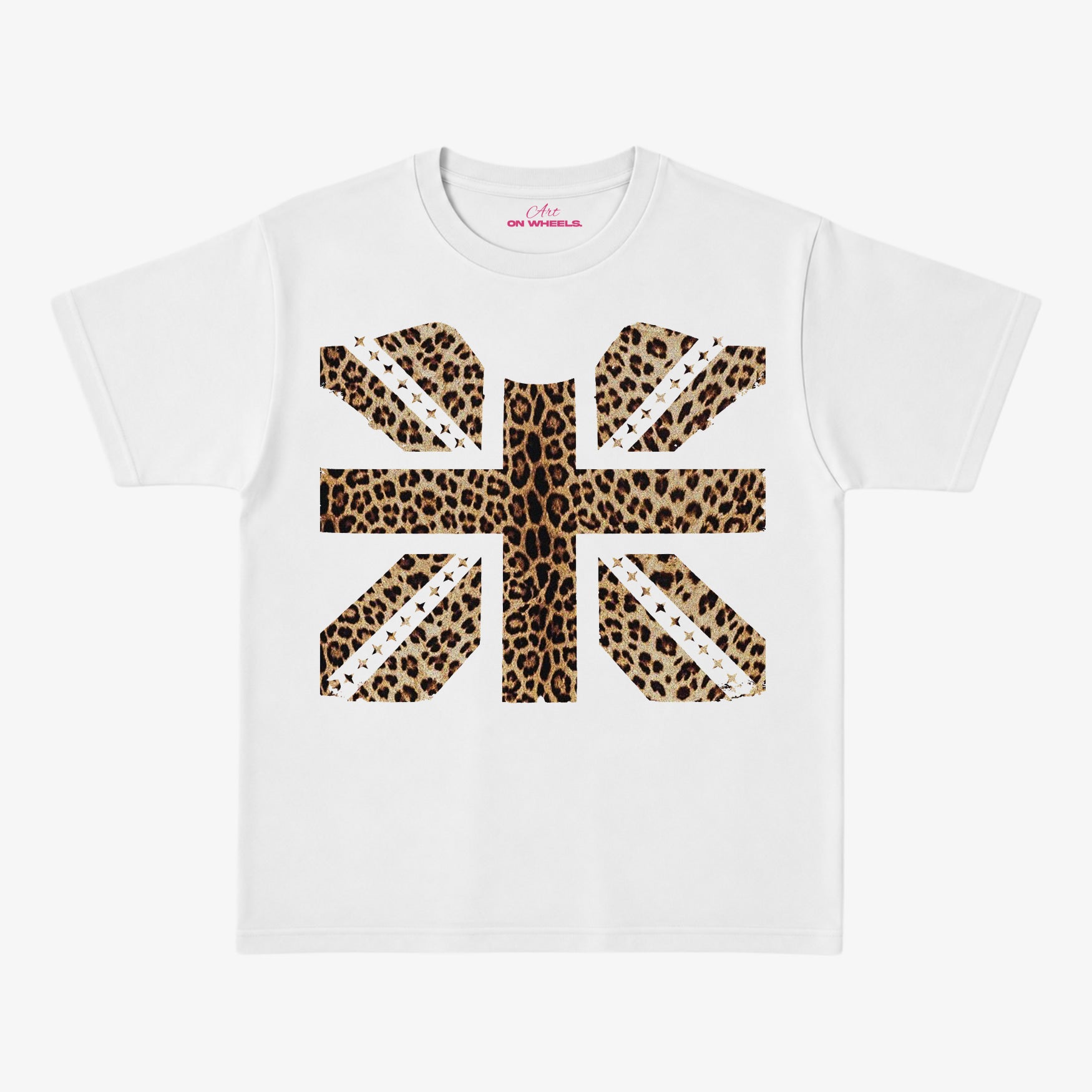 Leopard Flag Baby Tee