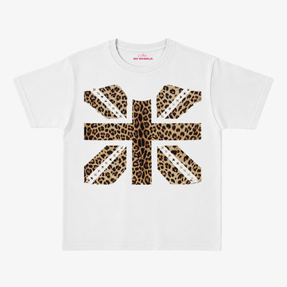 Leopard Flag Baby Tee