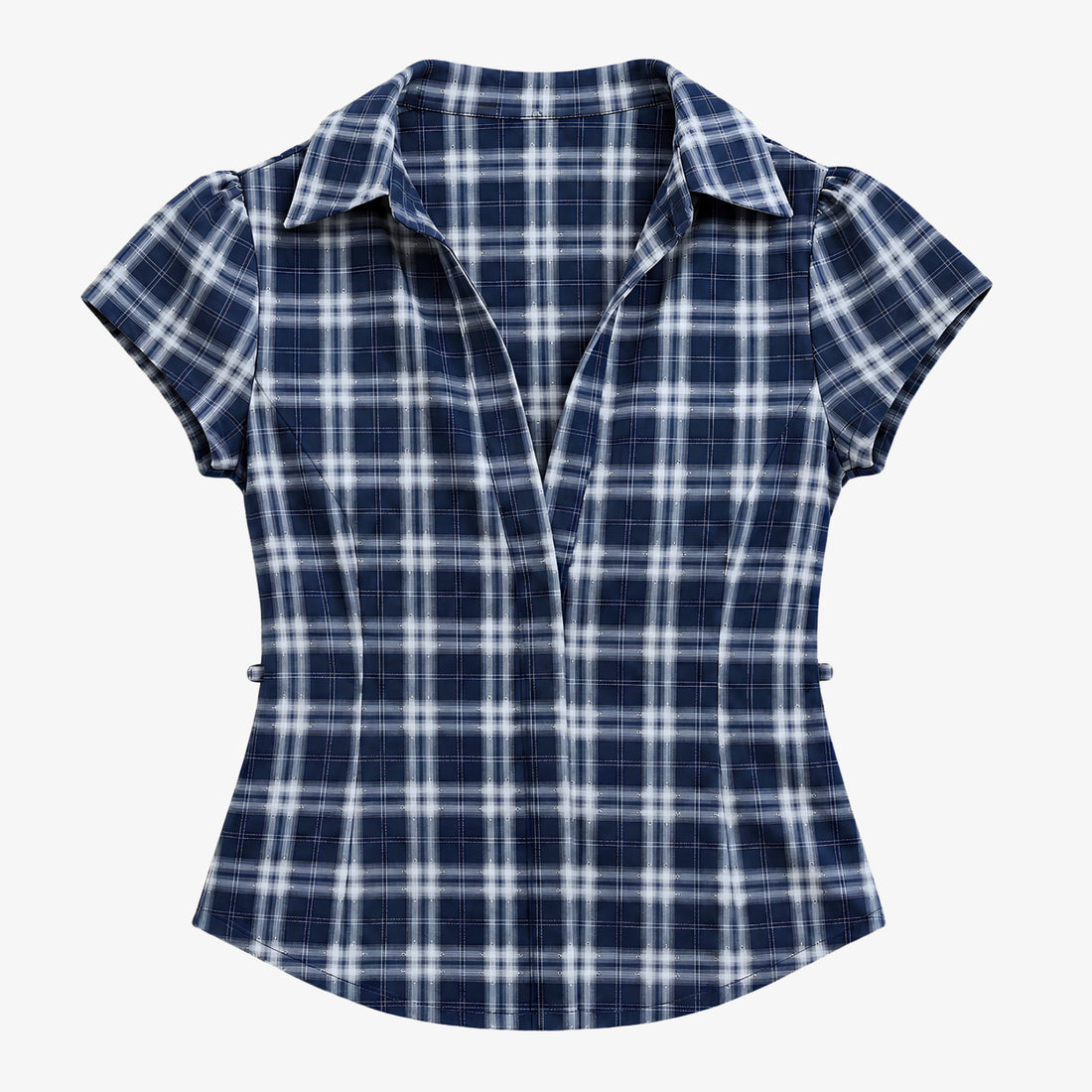 Plaid Short Sleeve Shirt