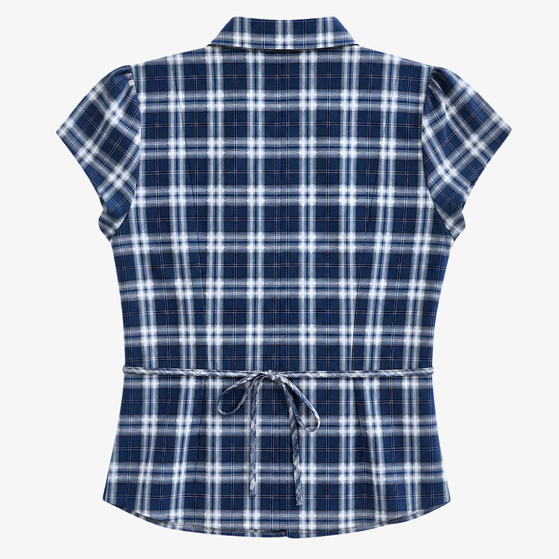 Plaid Short Sleeve Shirt