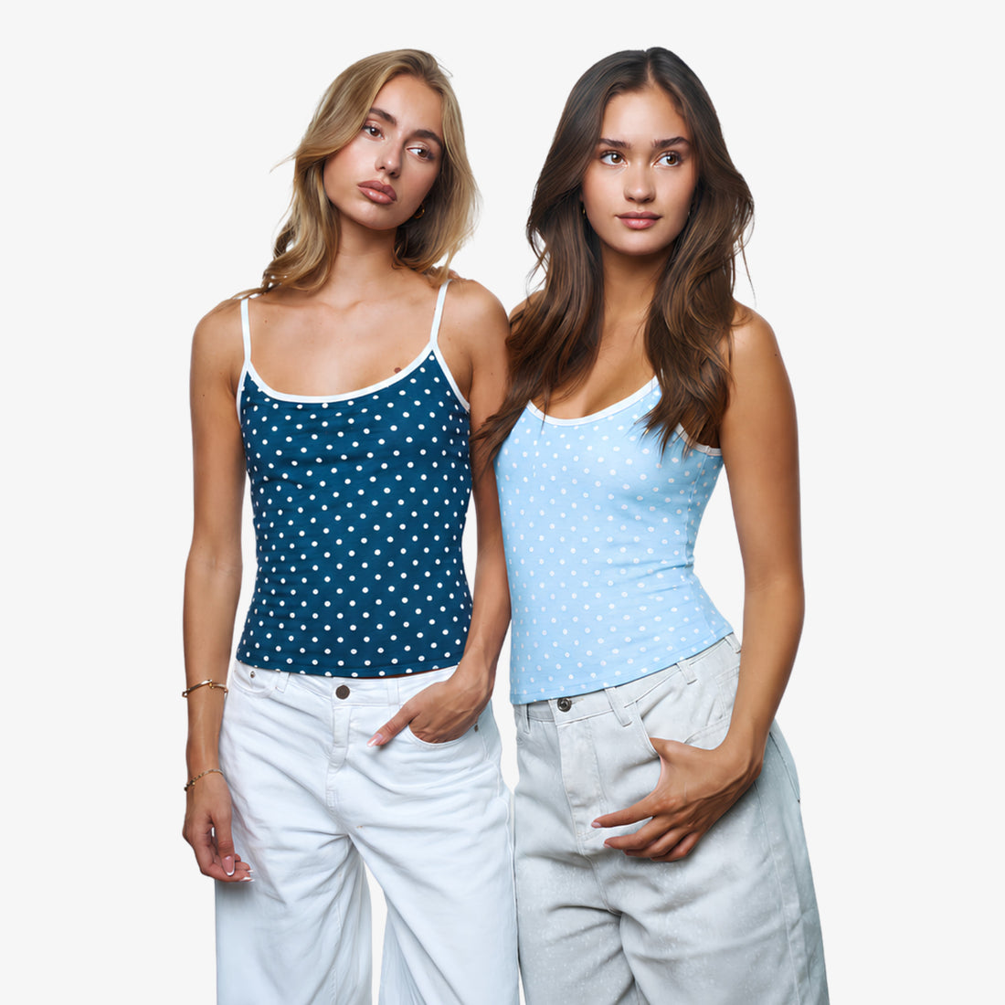 Polka Dott Reversible Tank Top