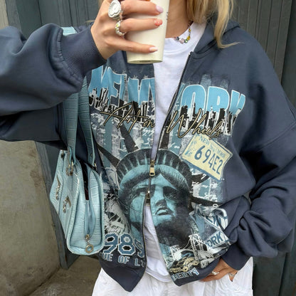 NYC Zip Hoodie