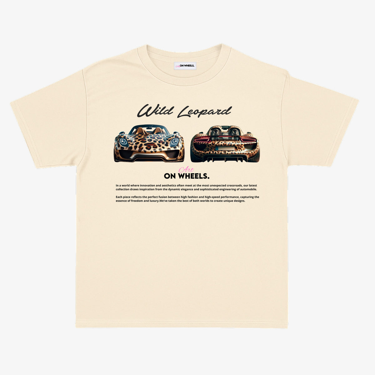 Wild leopard Baby tee