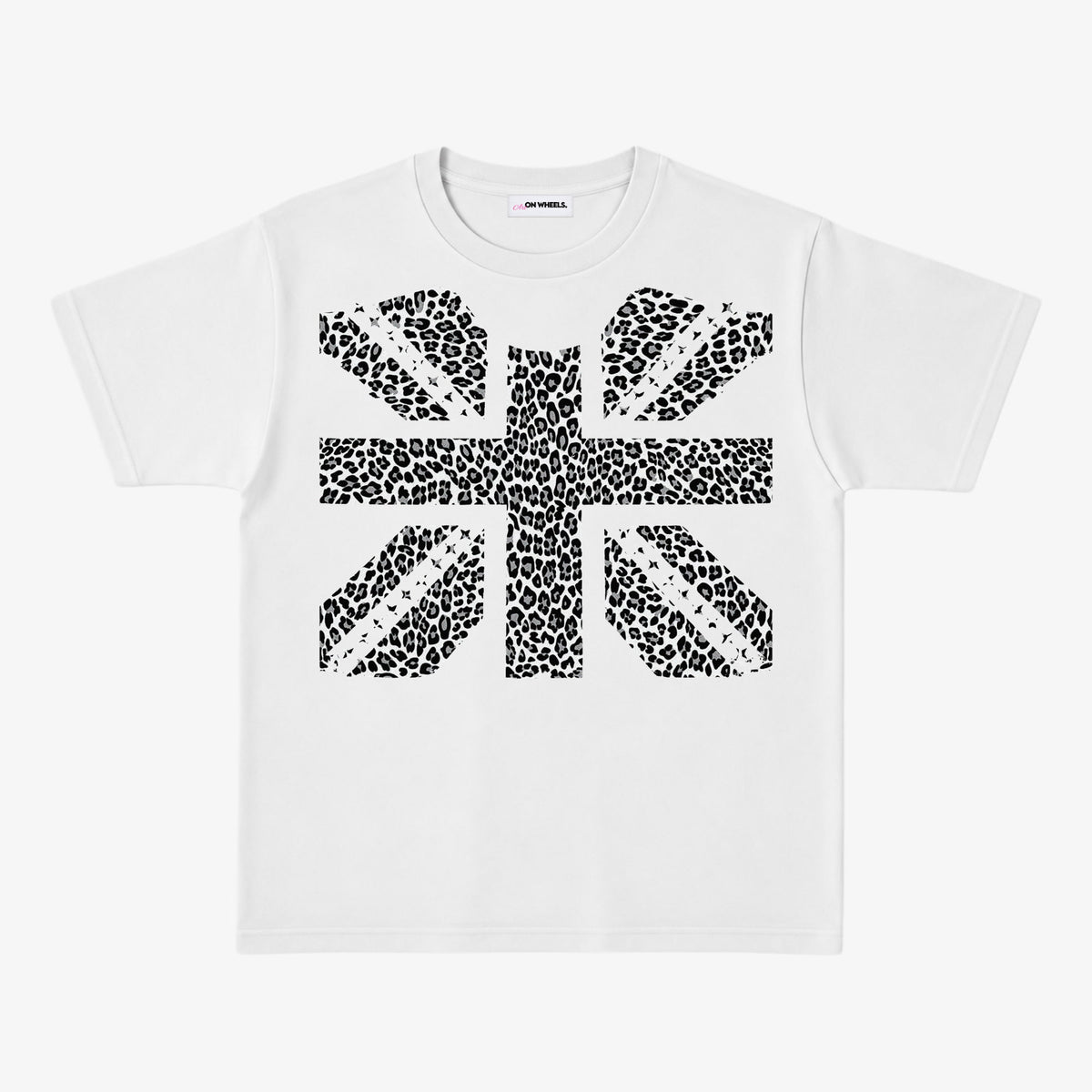 Leopard Flag Baby Tee