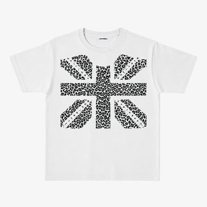 Leopard Flag Baby Tee