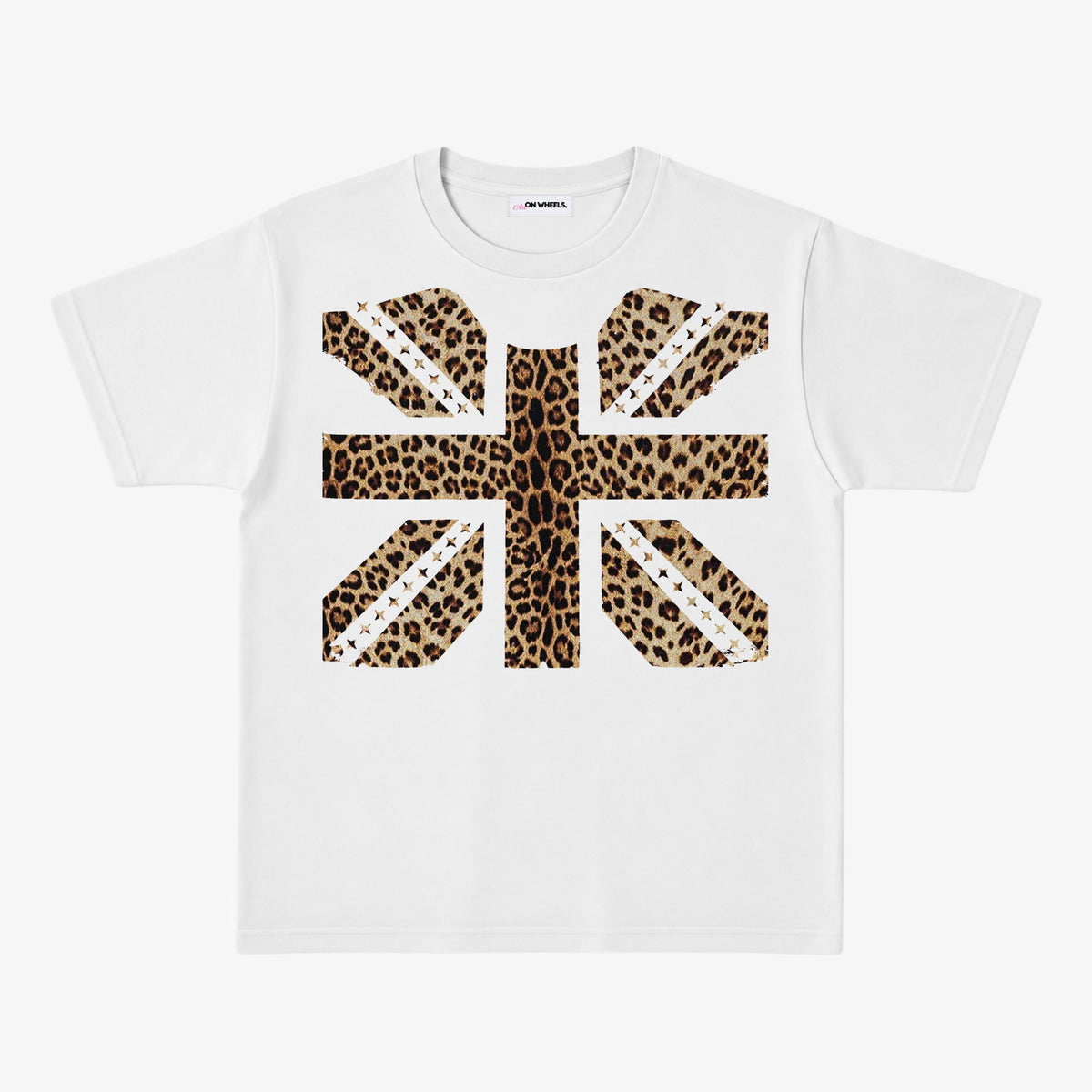 Leopard Flag Baby Tee