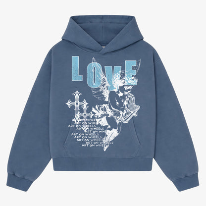 Blue Heart Hoodie