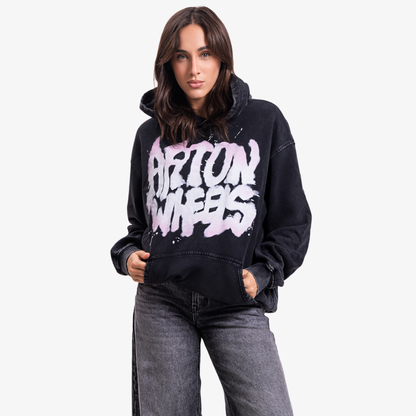 ARTONWHEELS Graff washed hoodie