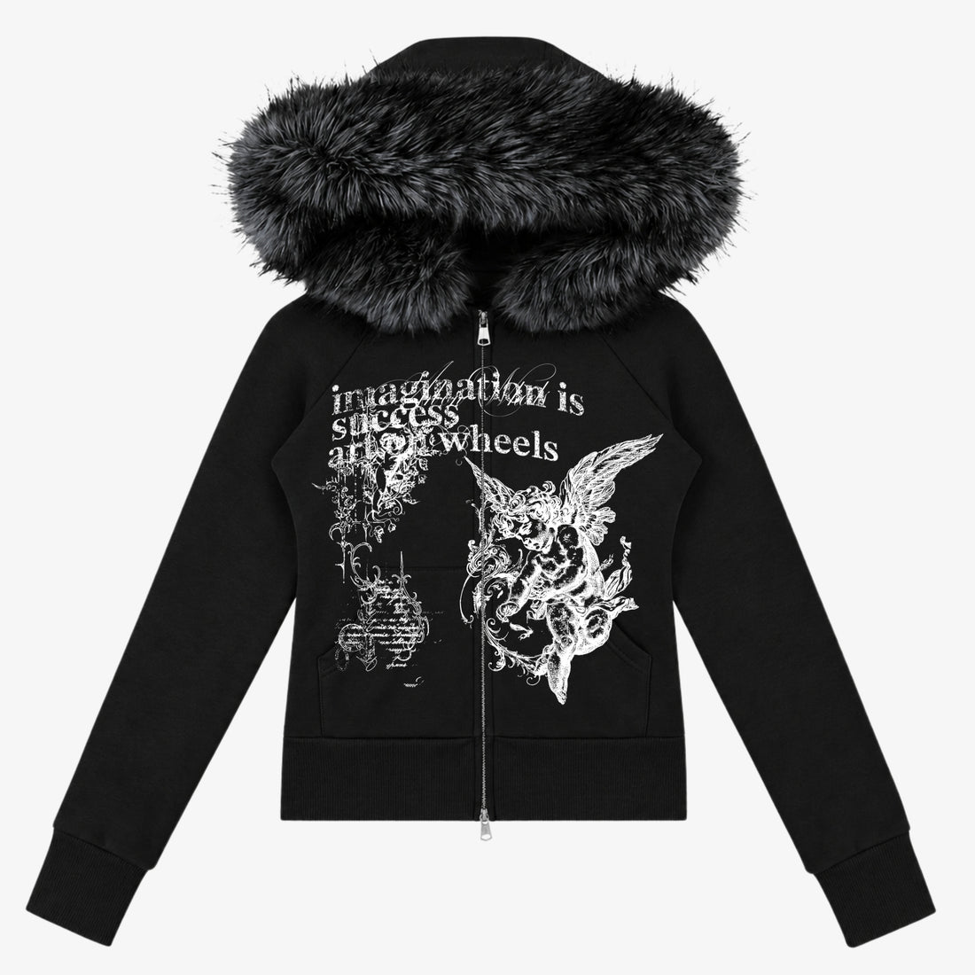 Nocturne Fur Hoodie