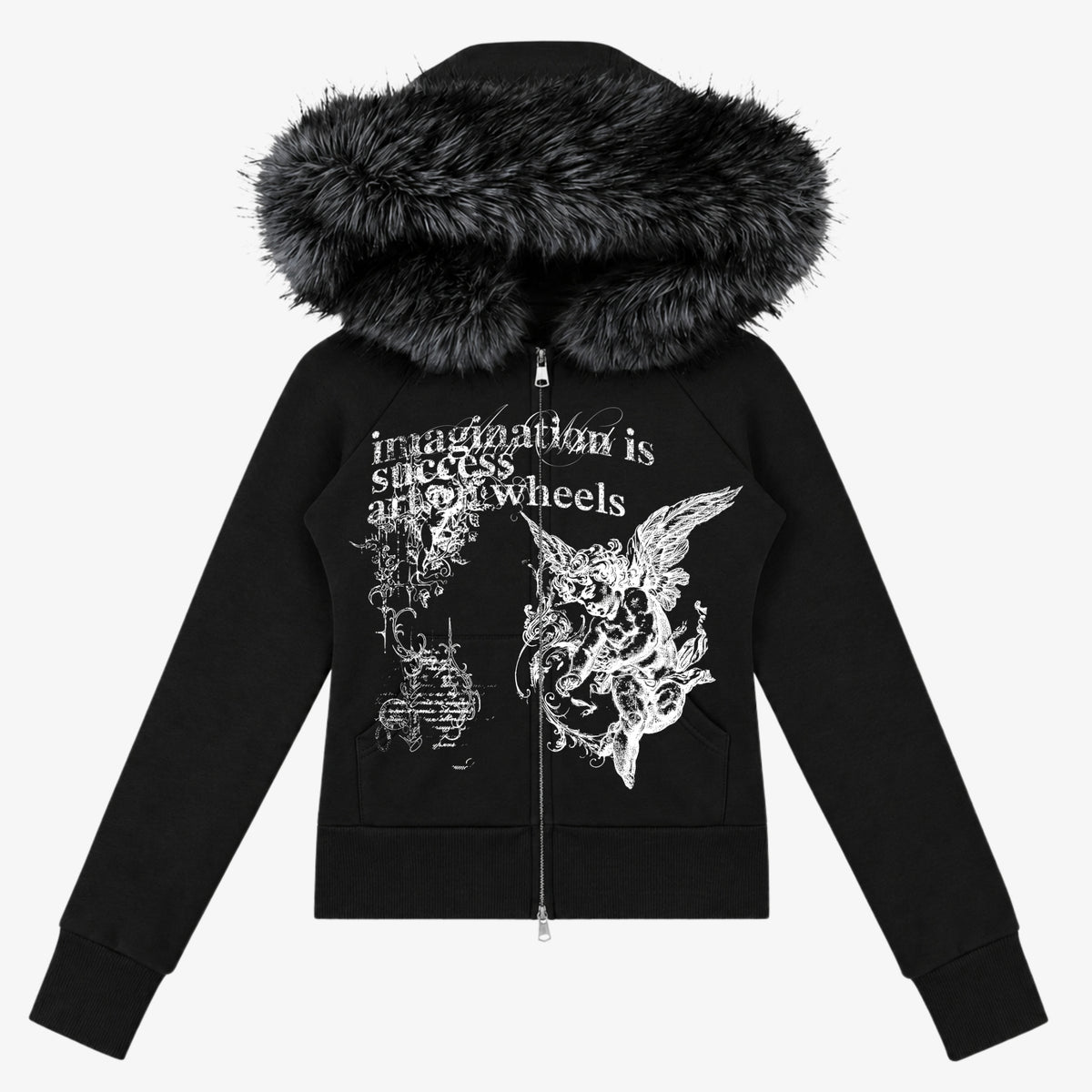 Nocturne Fur Hoodie