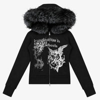 Nocturne Fur Hoodie