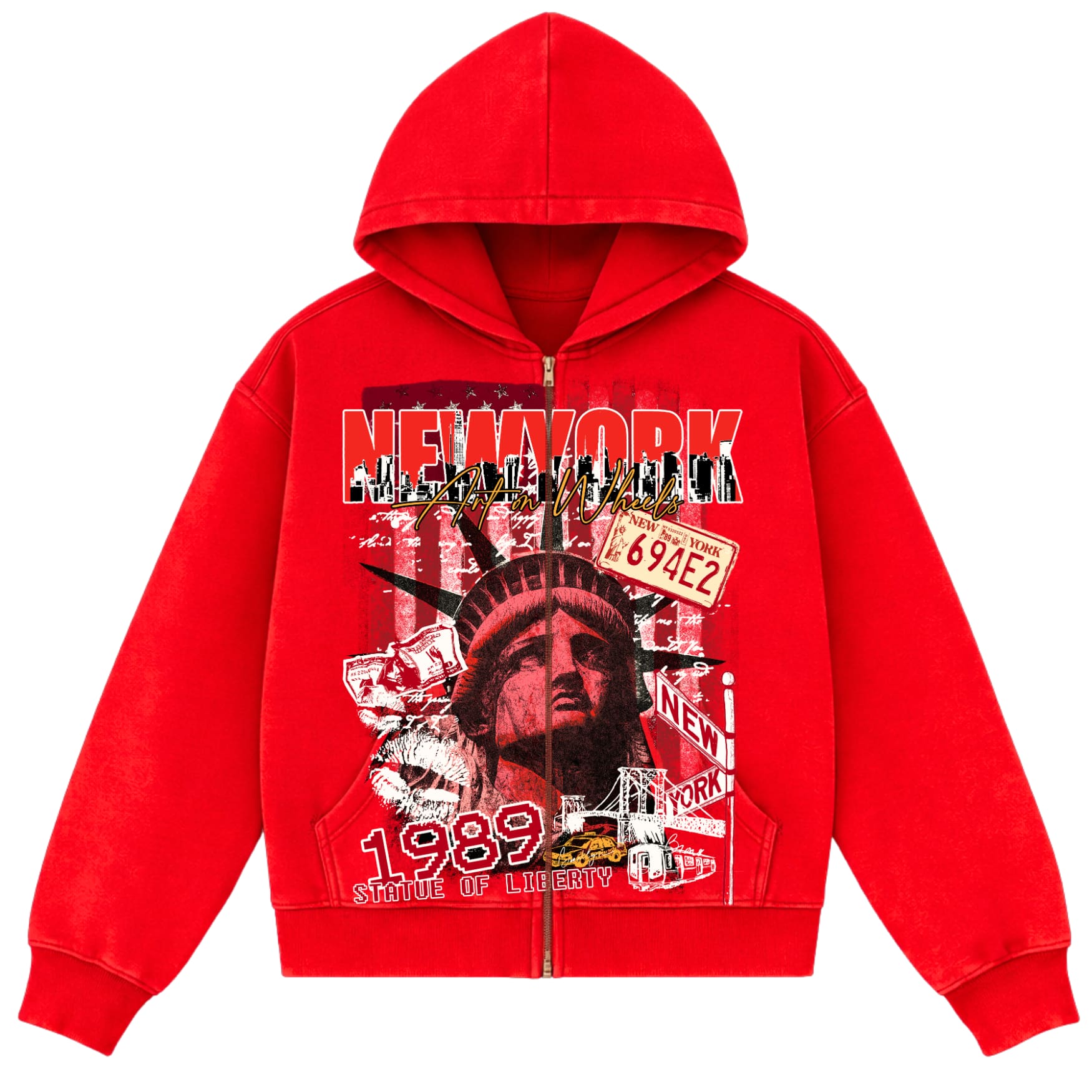 NYC Zip Hoodie