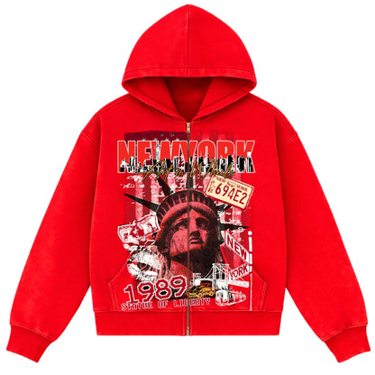 NYC Zip Hoodie