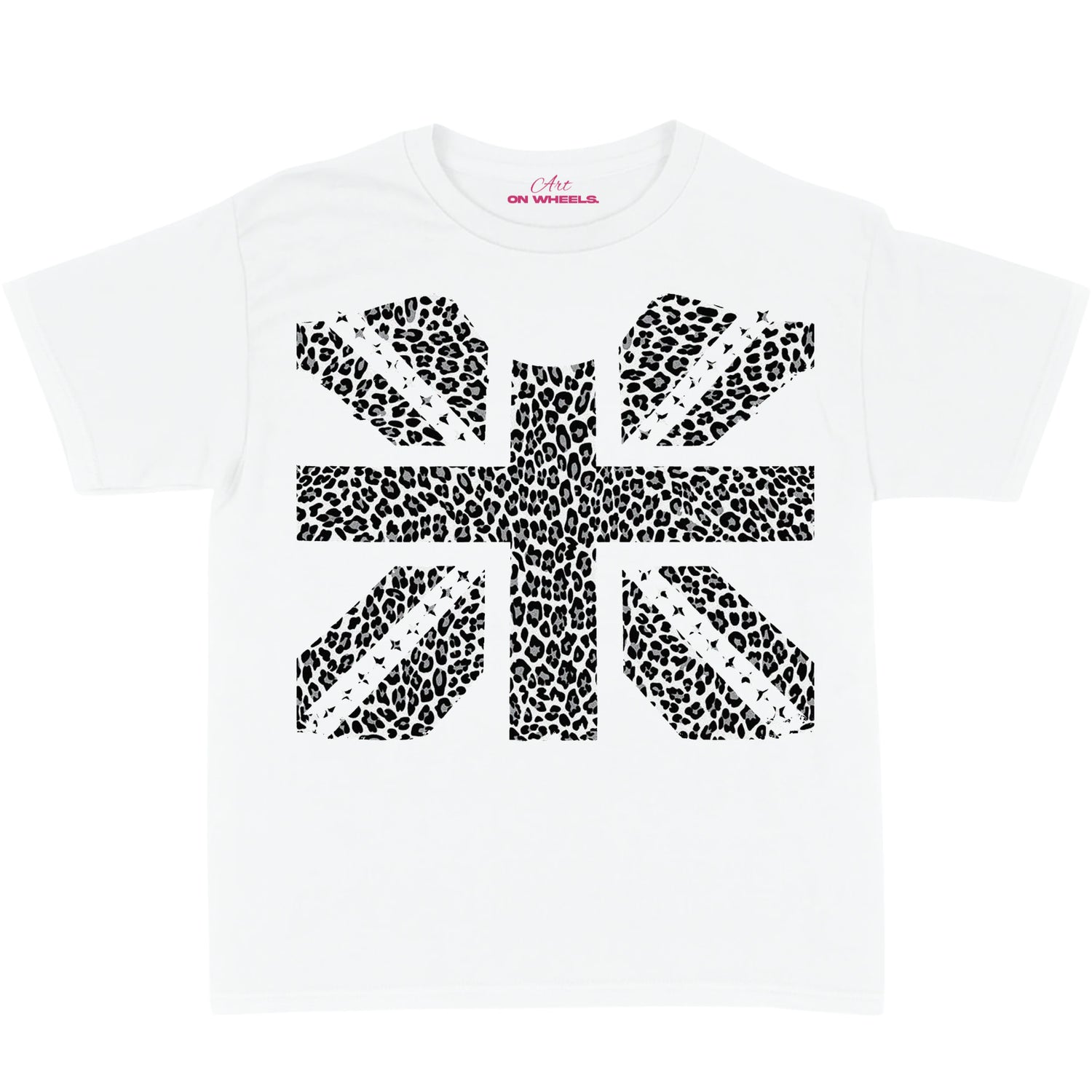 Leopard Flag Baby Tee