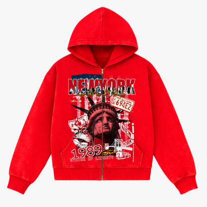 NYC Zip Hoodie