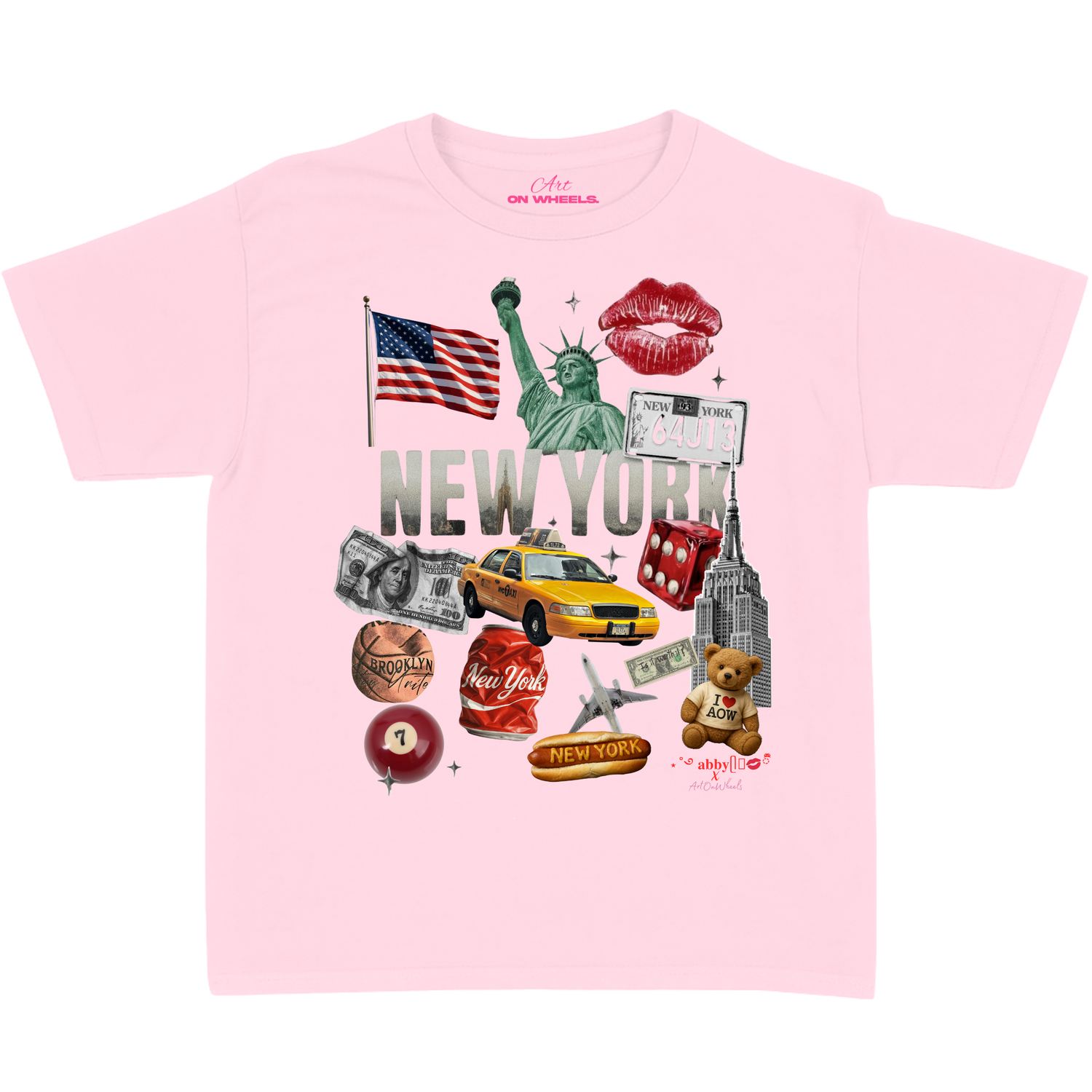 Adorbsabyx x Artonwheels Baby tee