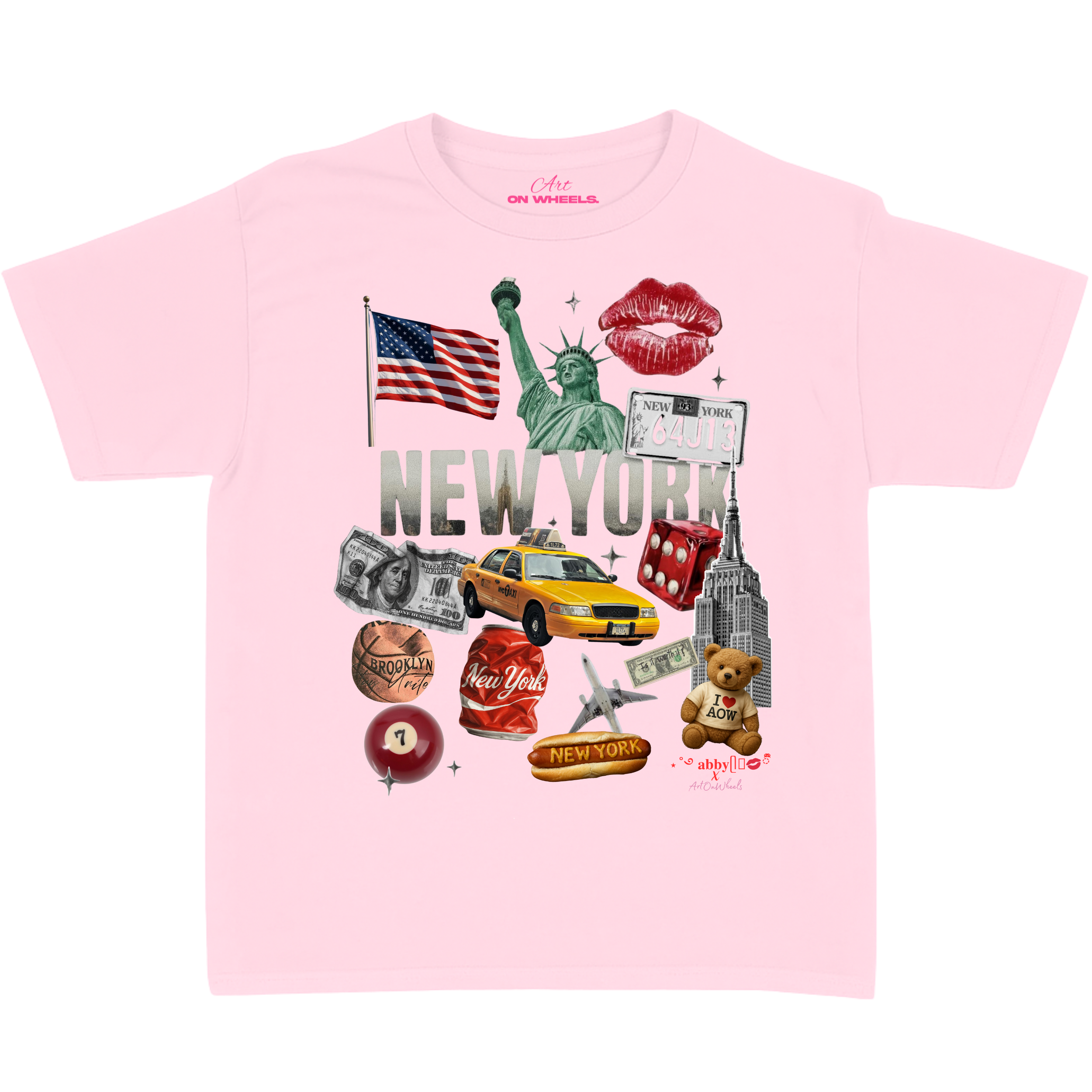 Adorbsabyx x Artonwheels Baby tee