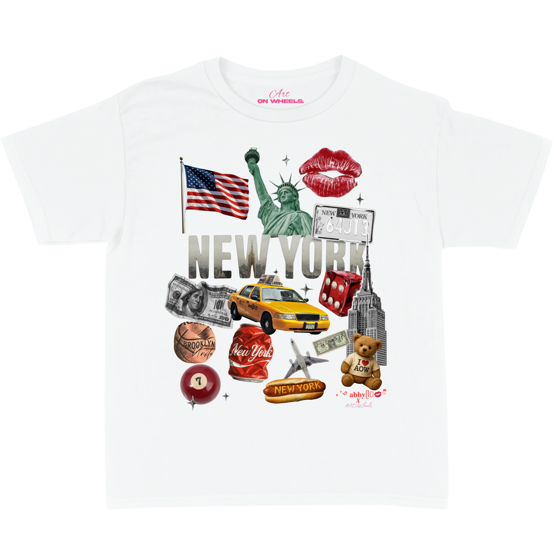 Adorbsabyx x Artonwheels Baby tee