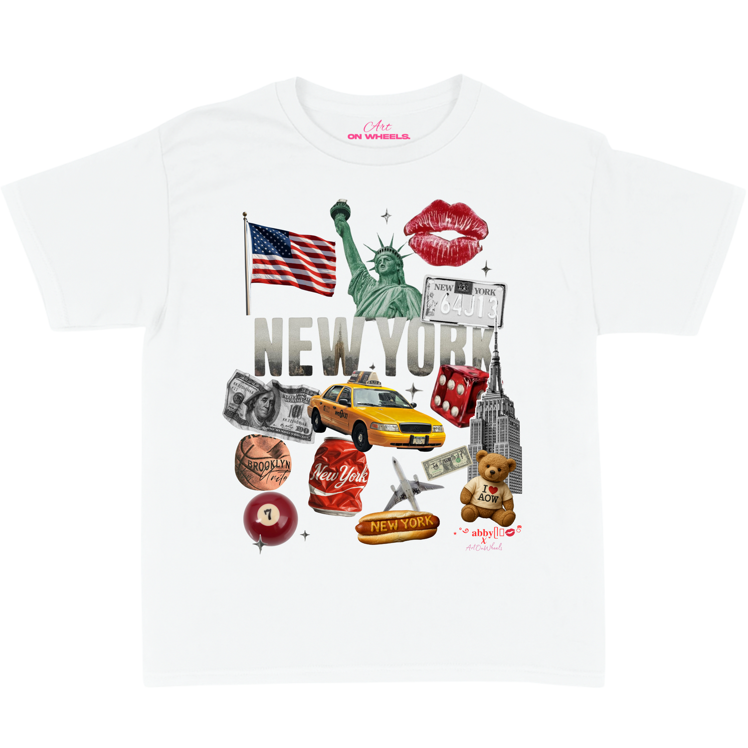 Adorbsabyx x Artonwheels Baby tee