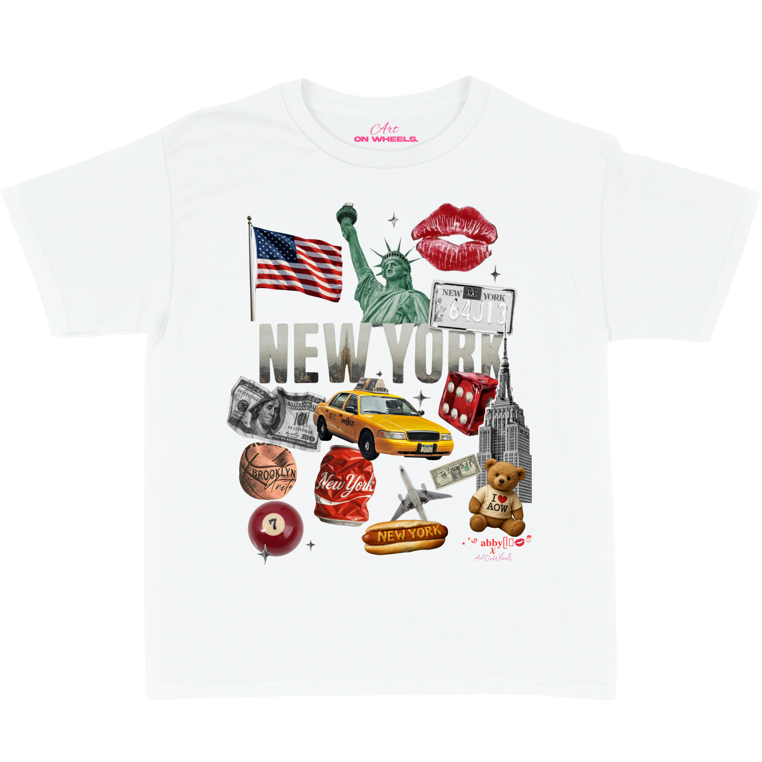 Adorbsabyx x Artonwheels Baby tee