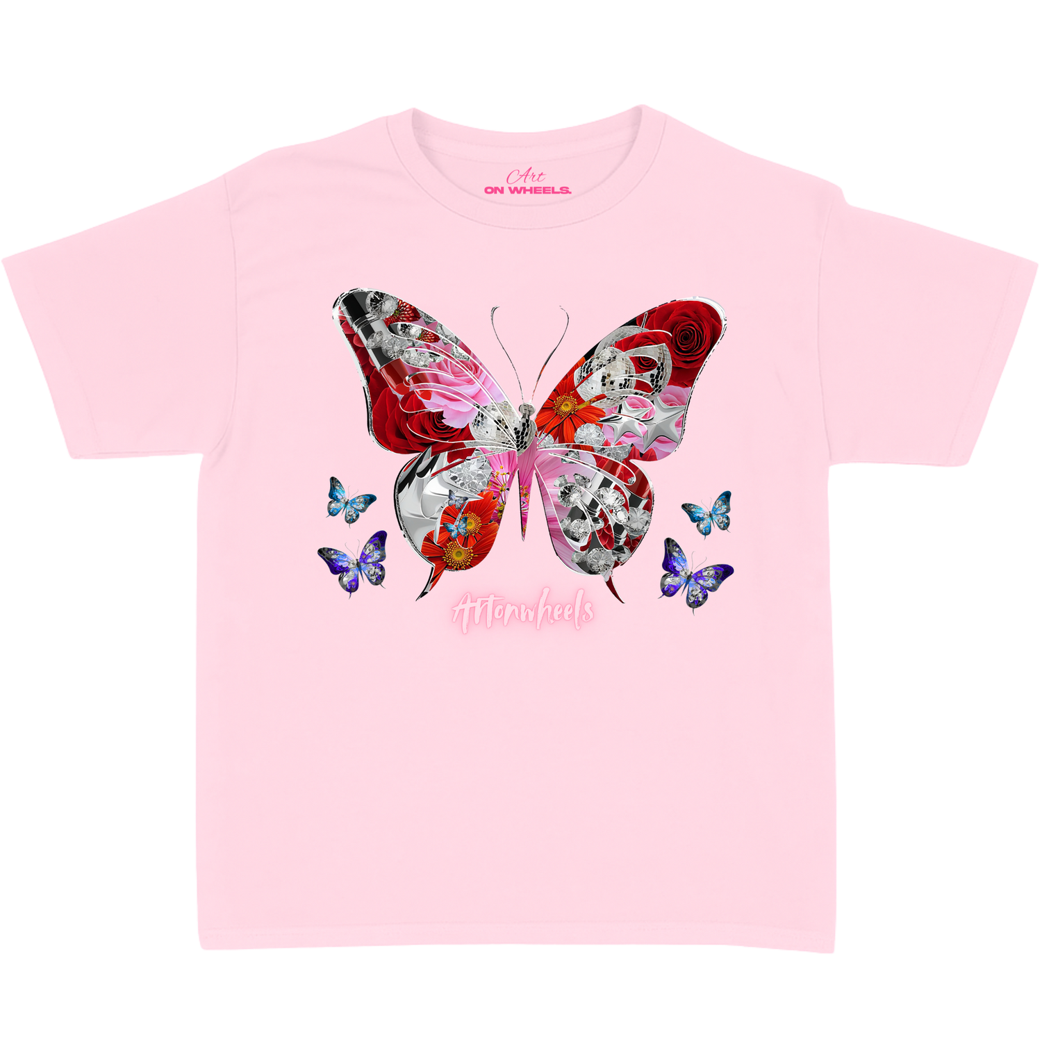 Fire Butterfly Baby tee