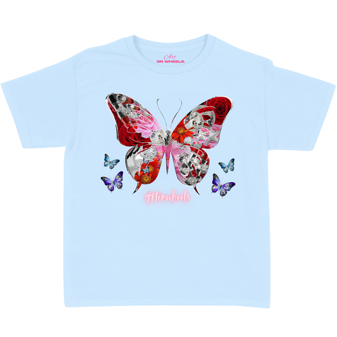 Fire Butterfly Baby tee